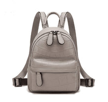 Load image into Gallery viewer, Genuine Leather Small Size Women Backpack School Bag High Quality