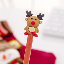 Load image into Gallery viewer, 1 PCS Cute Cartoon  Christmas Series Neutral Pen Creative Students Pen Black Pen for Christmas Gel Pen Cute Stationary Wholesale