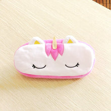 Load image into Gallery viewer, 50pcs/lot Kawaii Unicorn Stuffed Plush Pencil Case Keychain Pendant Purse Bag Wallet Animal Anime Gifts Toys for Kids 20CM
