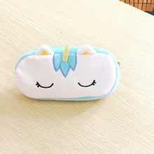 Load image into Gallery viewer, 50pcs/lot Kawaii Unicorn Stuffed Plush Pencil Case Keychain Pendant Purse Bag Wallet Animal Anime Gifts Toys for Kids 20CM