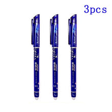 Load image into Gallery viewer, Erasable Pen Set 0.5mm Blue Black Color Ink Writing Gel Pens Refills Rods Washable Handle for School Office Stationery Supplies