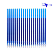 Load image into Gallery viewer, 20 Pcs/set Magic Erasable Pen Refills Rod 0.5mm Office Gel Pen Washable Handle Blue Black Red Ink Pen School Writing Stationery