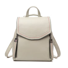 Load image into Gallery viewer, 2020 New design soft cow leather women casual backpack outdoor school bags