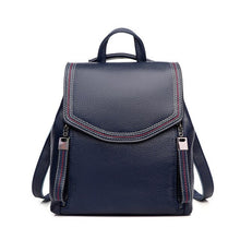 Load image into Gallery viewer, 2020 New design soft cow leather women casual backpack outdoor school bags