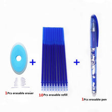 Load image into Gallery viewer, Erasable Pen Set 0.5mm Blue Black Color Ink Writing Gel Pens Washable handle for School Office Stationery Supplies