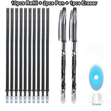 Load image into Gallery viewer, Erasable Pen Set 0.5mm Blue Black Color Ink Writing Gel Pens Washable handle for School Office Stationery Supplies