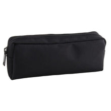 Load image into Gallery viewer, Black Canvas Pencil Case School PencilCase for Boys Girls Simple Candy Color Large-capacity Pencil Cases Stationery Cosmetic Bag