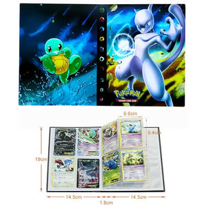 Pokemon Cards Album Book Cartoon TAKARA TOMY Anime New 80/240PCS Game Card VMAX GX EX Holder Collection Folder Kid Cool Toy Gift