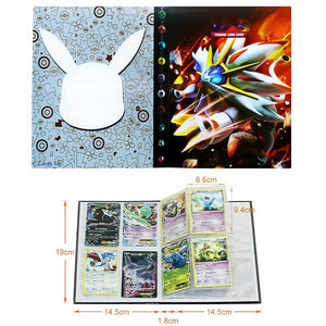 Pokemon Cards Album Book Cartoon TAKARA TOMY Anime New 80/240PCS Game Card VMAX GX EX Holder Collection Folder Kid Cool Toy Gift