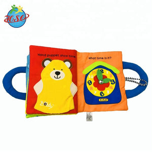 Wholesale Animal Printed Children Book Custom Educational Toys Book For Kids