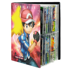 240pcs Cartoon Anime Pokemon Cards Album Book Game Card EX GX Collectors Binder Folder Children Loaded List Holder Capacity Toys