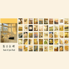 Load image into Gallery viewer, JIANWU 50sheets Ins Style Sticker Book Washi Paper journal DIY Material Decoration Sticker Memo Pad Scrapbook Stationery