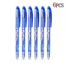 Load image into Gallery viewer, 50pcs/lot Erasable Gel Pen Refills 0.5mm Office School Erasable Pen Washable Handle Colored Erasable Ink Pens Writing Stationery