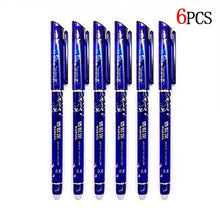 Load image into Gallery viewer, 50pcs/lot Erasable Gel Pen Refills 0.5mm Office School Erasable Pen Washable Handle Colored Erasable Ink Pens Writing Stationery