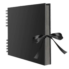 Load image into Gallery viewer, Photo Albums 80 Black Pages Memory Books A4 Craft Paper DIY Scrapbooking Picture Wedding Birthday Childrens Gift