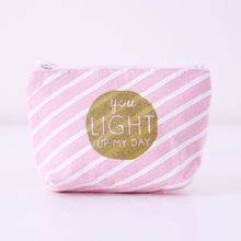 Load image into Gallery viewer, Women Canvas Purse Card  Key Mini Purse Pouch Girl Kids Children Cute Small Zipper Coin Purse Card Holder Wallet Bag Case Pouch