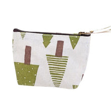 Load image into Gallery viewer, Women Canvas Purse Card  Key Mini Purse Pouch Girl Kids Children Cute Small Zipper Coin Purse Card Holder Wallet Bag Case Pouch