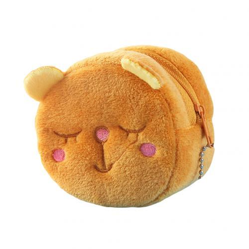 Portable Cute Plush Coin Purse Panda Animal Small Coin Purse Zipper Money Wallet Wholesale Kids Birthday Gift New