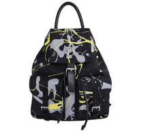 Load image into Gallery viewer, Genuine leather+canvas women casual backpack school rucksack bag