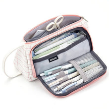 Load image into Gallery viewer, Large Capacity Pencil Case School Students Stationery Pen Storage Bag Supplies Pen Box Pencil Cases Office Stationary Supplies