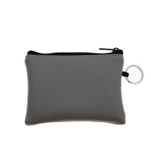 Load image into Gallery viewer, Women Men Mini Pouch Solid PU Leather Bag Small Zipper Coin Purse Card Holder Pocket Money Change Key Wallet with Ring Kids Gift