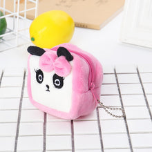 Load image into Gallery viewer, Mini Coin Purse Bag Cute Plush Cute Small Coin Wallet Women Coin Money Earphone Holder Wallet Pouch Pocket Kids Handbag Gift