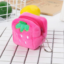 Load image into Gallery viewer, Mini Coin Purse Bag Cute Plush Cute Small Coin Wallet Women Coin Money Earphone Holder Wallet Pouch Pocket Kids Handbag Gift