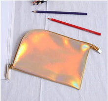 Load image into Gallery viewer, Fedex shipping 50 pieces Change Pouch Key Coin Card Holder Kids Casual Money Bag Reflector Laser Coin Purse Wallet make up Bag