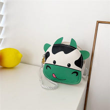 Load image into Gallery viewer, NEW Girls Purse Coin Purse Bag Cute Wallet Children&#39;s Cow Purse Cartoon Animal Messenger Bag Fashion Kids Mini Shoulder Bag