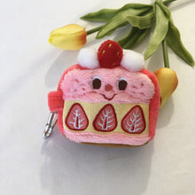 Load image into Gallery viewer, 10PC Anime Plush Kawaii Bag Keychain Cute Pink Strawberry Cake Coin Purse Wallet Gigt for Girls Kids bags Pendants Wholesale