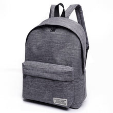 Load image into Gallery viewer, canvas backpack schoolbag for female middle school students Korean Chao Xiao Qing college wind backpack men&#39;s fashion travel bag