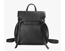 Load image into Gallery viewer, Genuine Leather Texture Soft Belt Backpack School Bag For Women High Quality