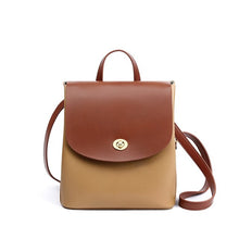 Load image into Gallery viewer, 2021 New In Split Leather Women Small Backpack Outdoor Casual Teenager School Bags