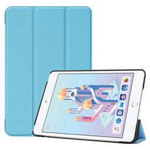 Load image into Gallery viewer, Book Flip Cover Smart Shell Case for Apple iPad mini 4 mini 5 2019 7.9 inch mini4 mini5 A1538 A1550 Tablet 100pcs DHL